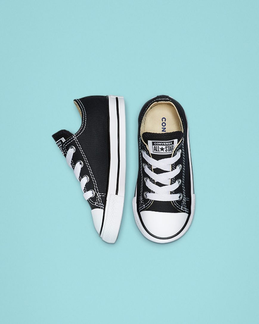 Tenisi Baieti Converse Chuck Taylor All Star Clasici Negrii | RO 0TEQW890